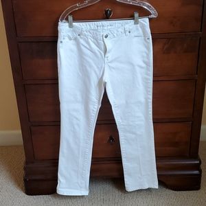 Michael Kors size 4 White Jeans